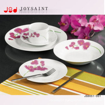 Round Shape Ceramic Tableware Dinner Sets